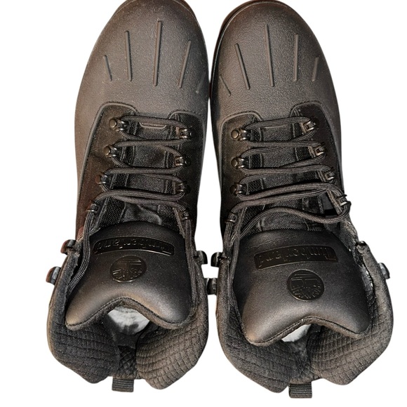 Men’s Timberland Euro Hiker Shell-Toe Boot - Black. US 11 M. MSRP $149 - Picture 6 of 12